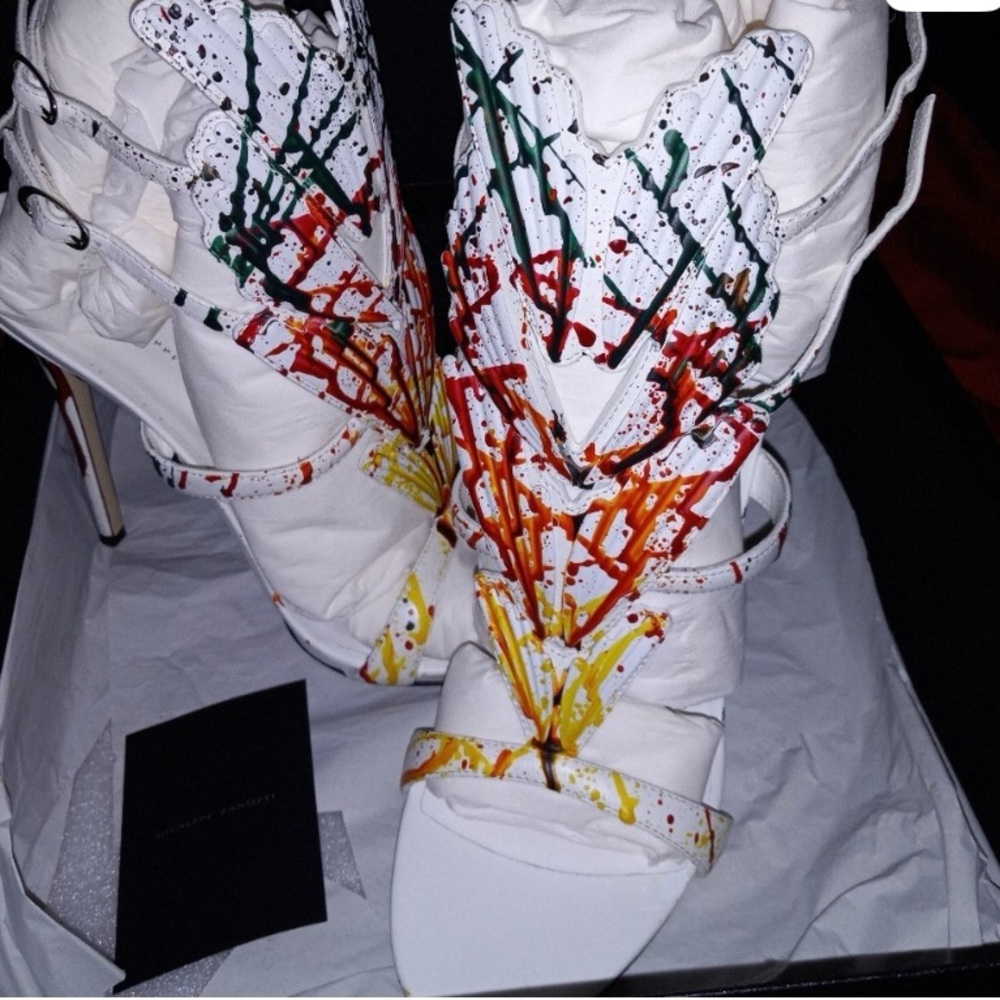 Colorful Abstract Women's Shoes